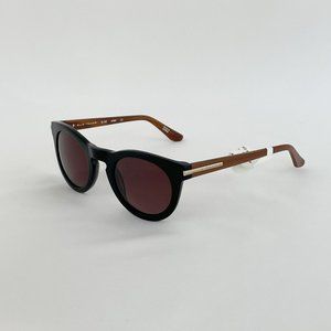 Elie Tahari Black & Brown Cat Eye Sunglasses MSRP $158
